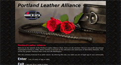 Desktop Screenshot of portlandleather.org